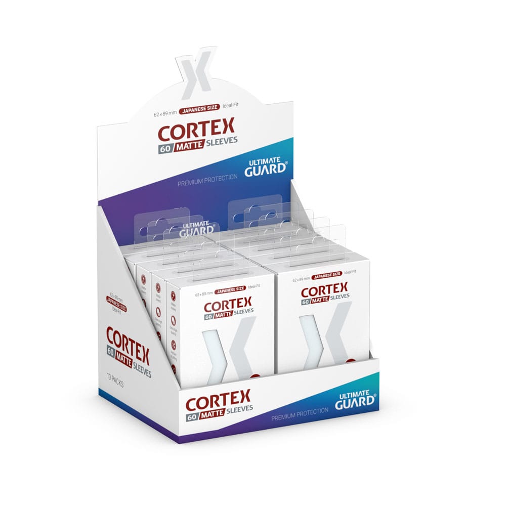 Ultimate Guard Ultimate Guard Cortex Sleeves Matte Japanese Size (60) - Transparent