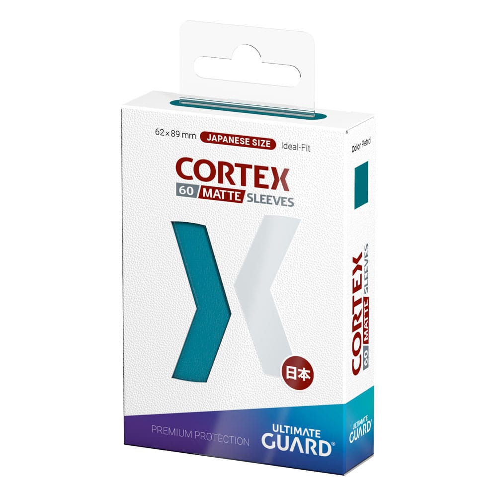 Ultimate Guard Ultimate Guard Cortex Sleeves Matte Japanese Size (60) - Petrol