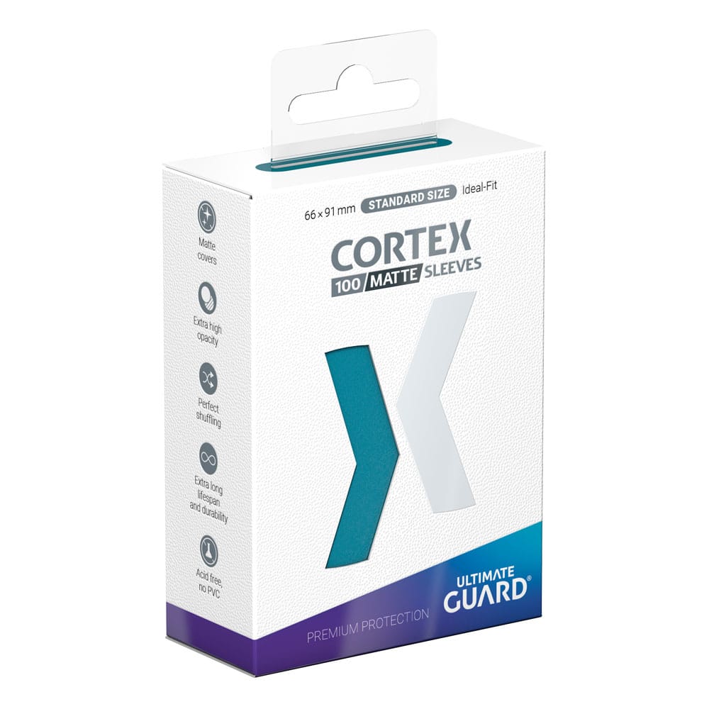 Ultimate Guard Ultimate Guard Cortex Sleeves Matte Standard Size (100) - Petrol