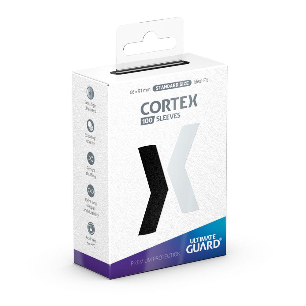 Ultimate Guard Ultimate Guard Cortex Sleeves Standard Size (100) - Black