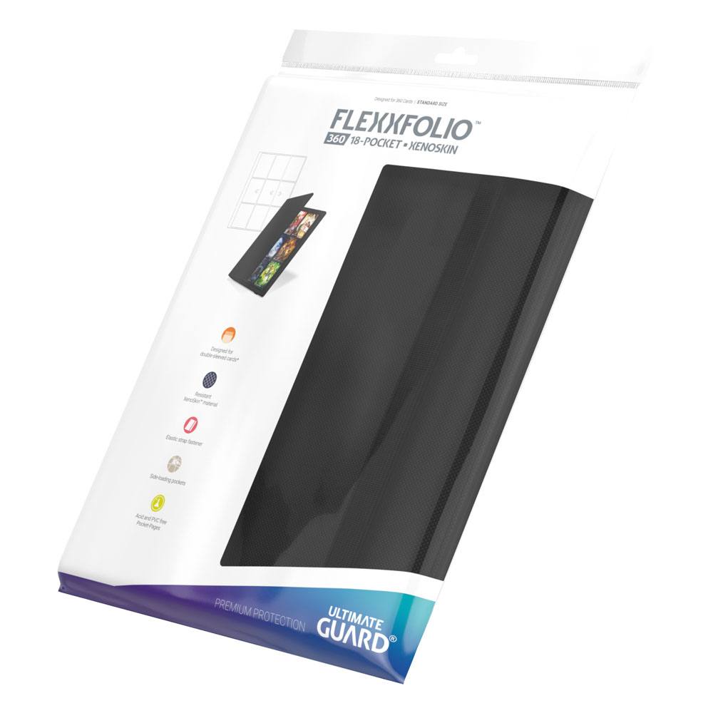 Ultimate Guard Ultimate Guard Flexxfolio 360 18-Pocket Xenoskin - Black