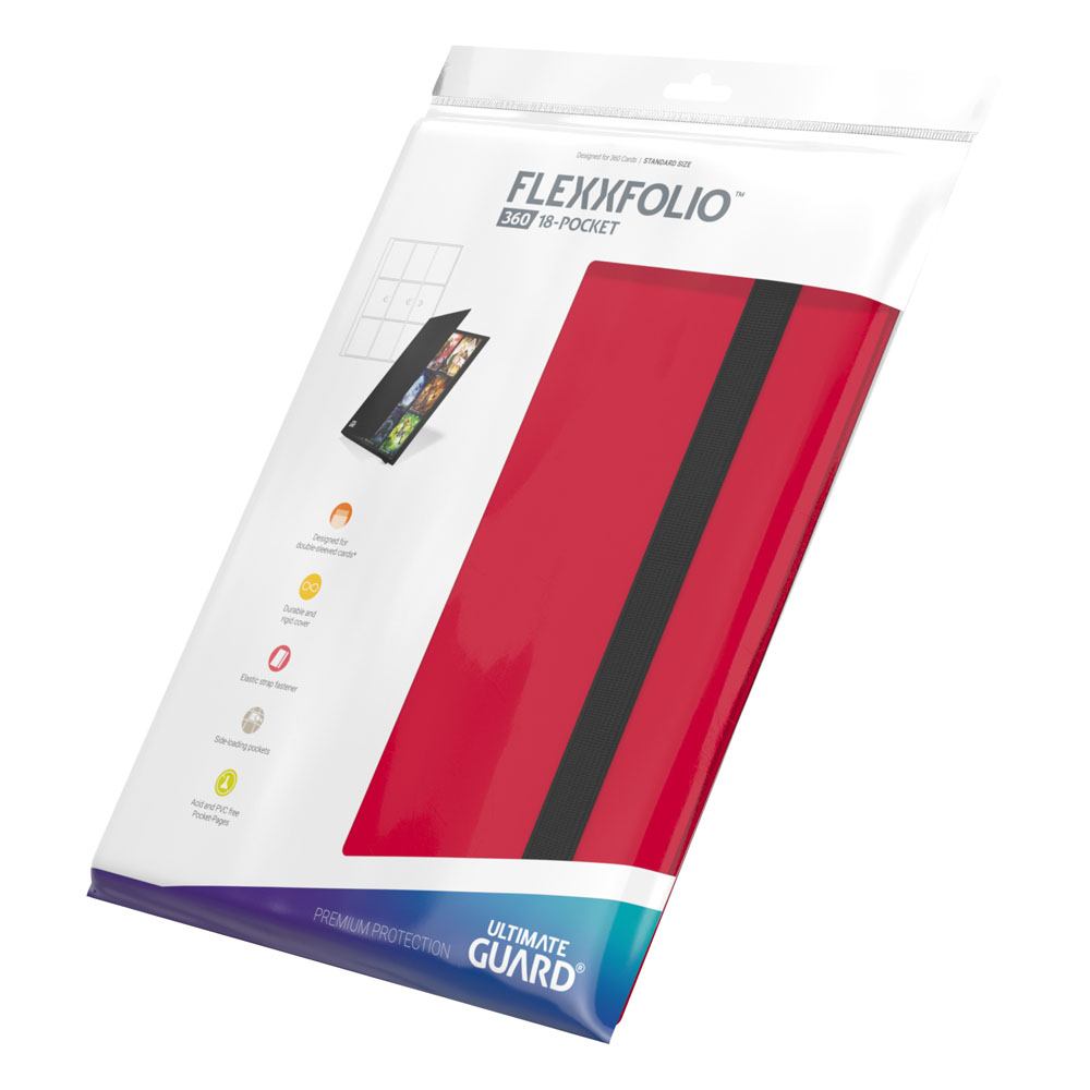 Ultimate Guard Ultimate Guard Flexxfolio 360 18-Pocket - Red