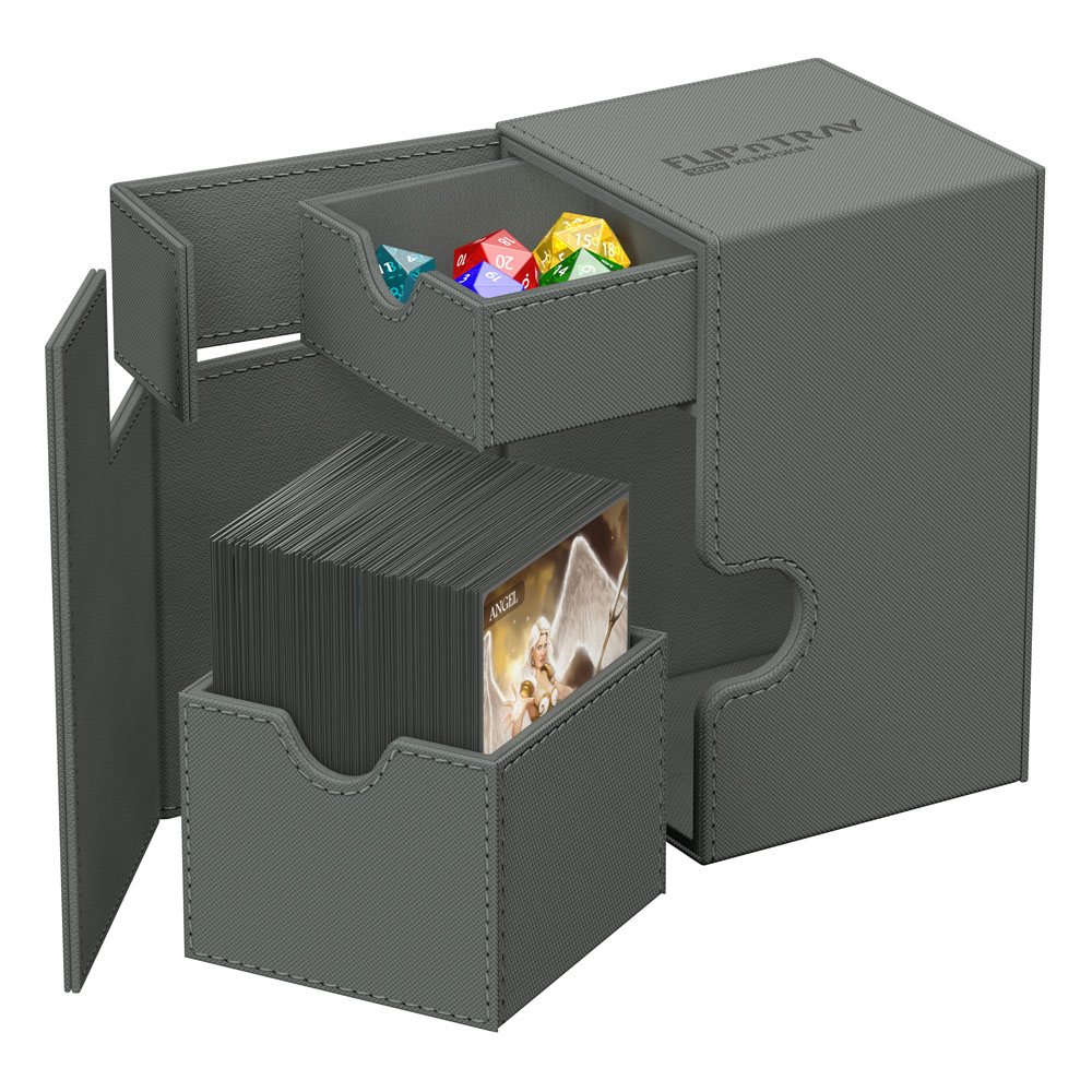 Ultimate Guard Ultimate Guard Flip'n'Tray 100+ Xenoskin - Grey