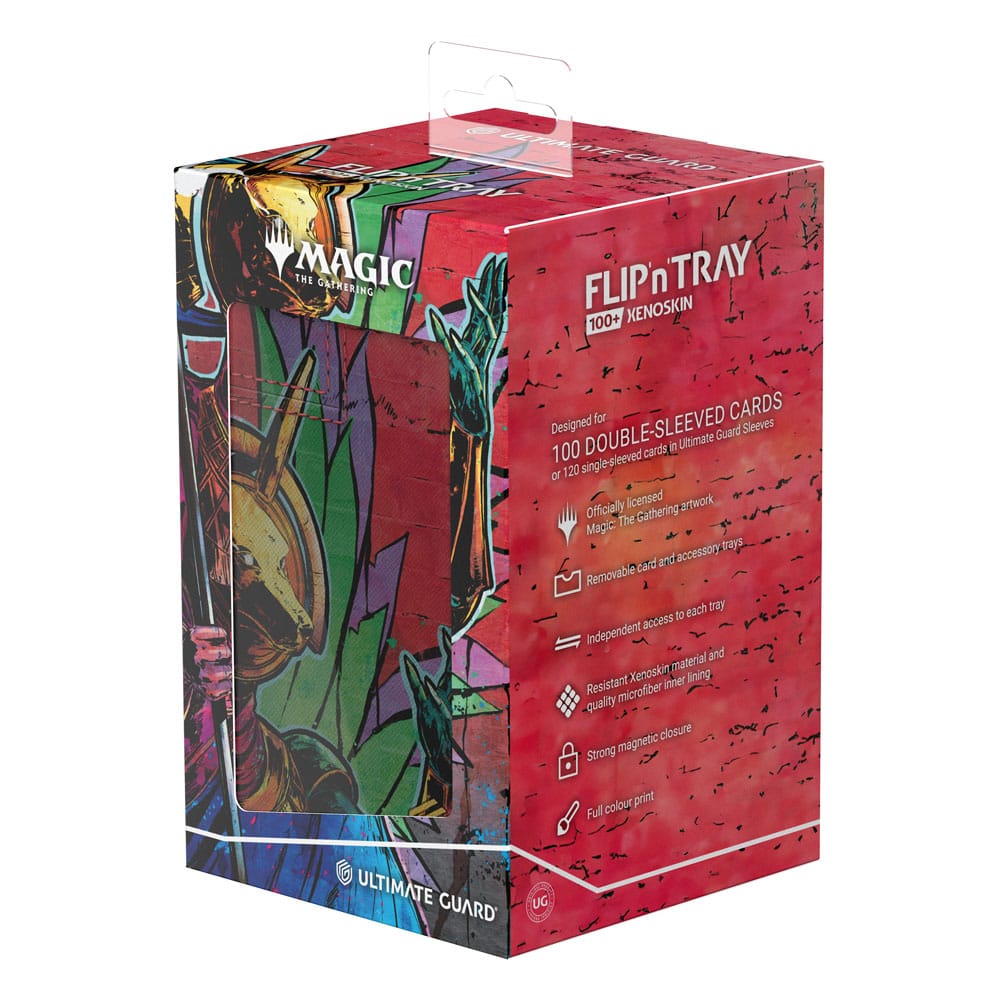 Ultimate Guard Ultimate Guard Flip'n'Tray 100+ Xenoskin Magic The Gathering "Aetherdrift" - Hazoret, Godseeker