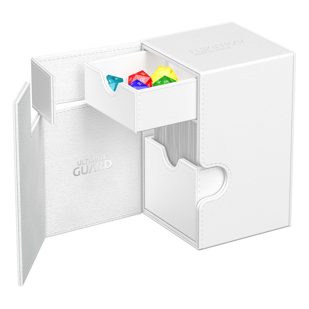Ultimate Guard Ultimate Guard Flip'n'Tray 100+ Xenoskin - White