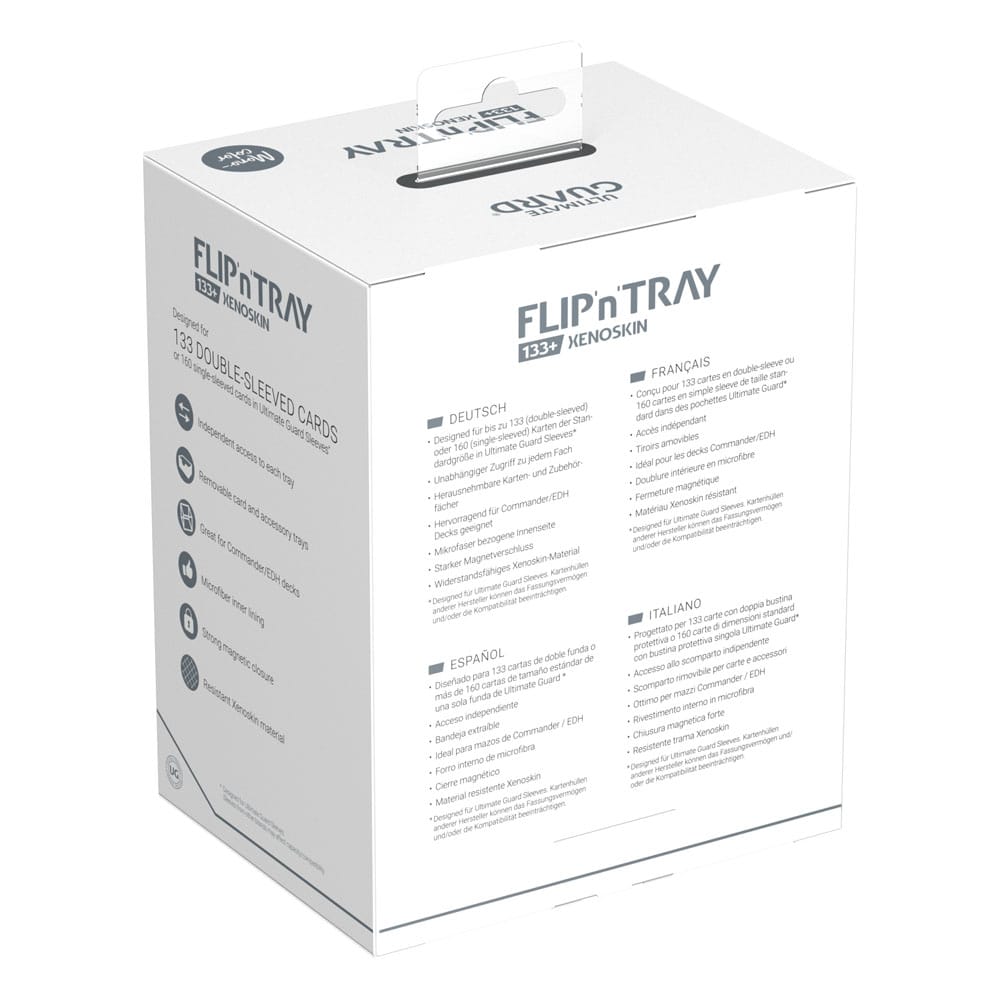 Ultimate Guard Ultimate Guard Flip'n'Tray 133+ Xenoskin - Grey
