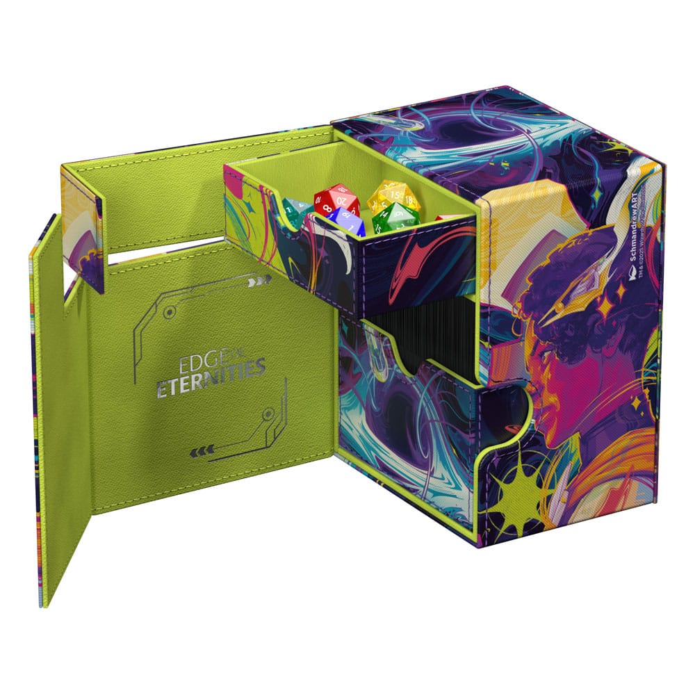Ultimate Guard Ultimate Guard Flip'n'Tray 133+ Xenoskin Magic The Gathering "Edge of Eternities" - Haliya and Tezzeret