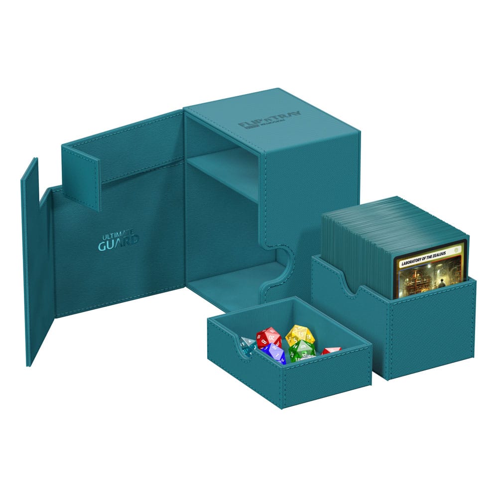 Ultimate Guard Ultimate Guard Flip'n'Tray 133+ Xenoskin - Petrol