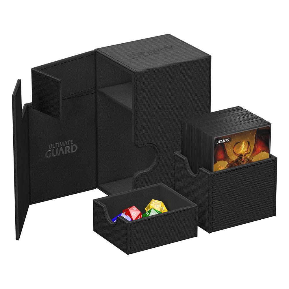 Ultimate Guard Ultimate Guard Flip'n'Tray 80+ Xenoskin - Black