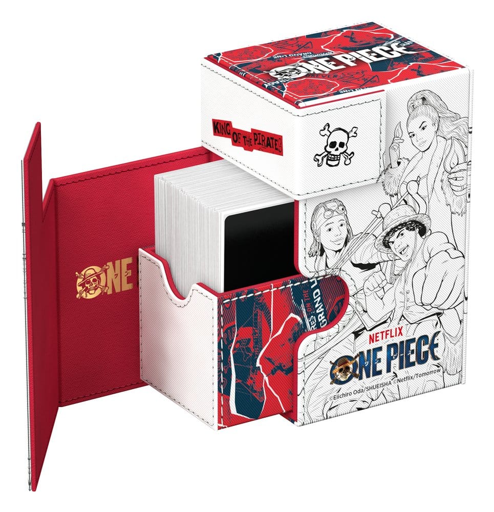 Ultimate Guard Ultimate Guard Flip'n'Tray 80+ Xenoskin NETFLIX ONE PIECE - Sketch