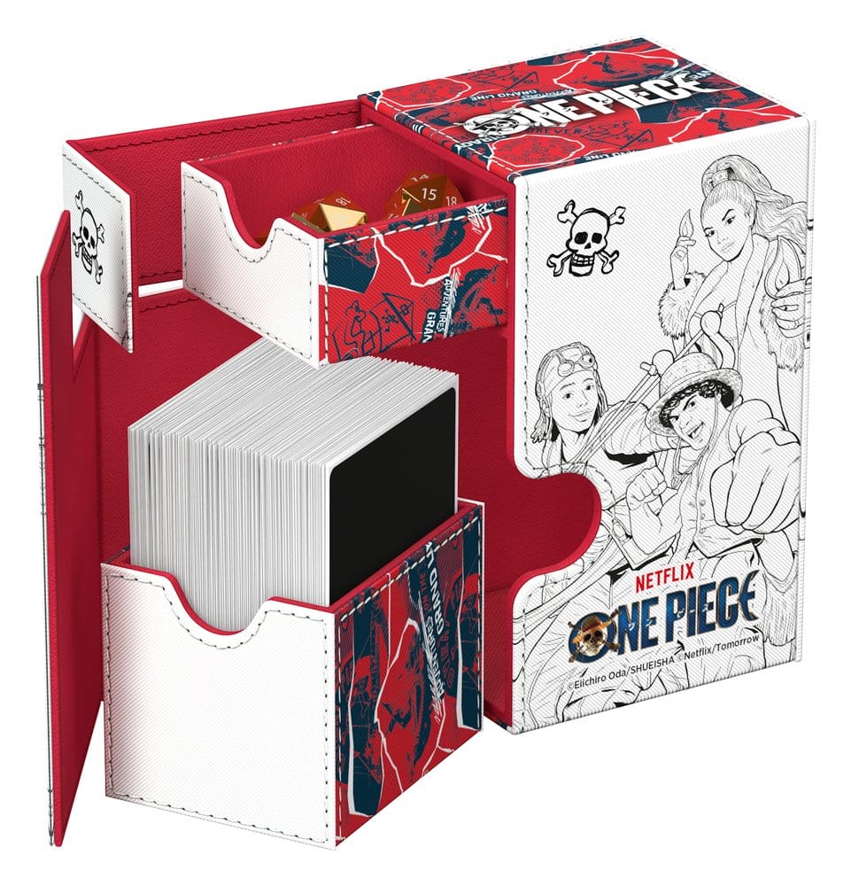 Ultimate Guard Ultimate Guard Flip'n'Tray 80+ Xenoskin NETFLIX ONE PIECE - Sketch