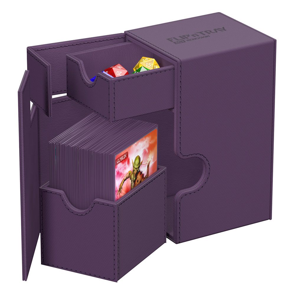 Ultimate Guard Ultimate Guard Flip'n'Tray 80+ Xenoskin - Purple