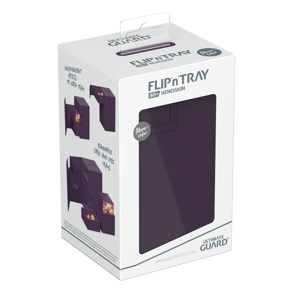 Ultimate Guard Ultimate Guard Flip'n'Tray 80+ Xenoskin - Purple