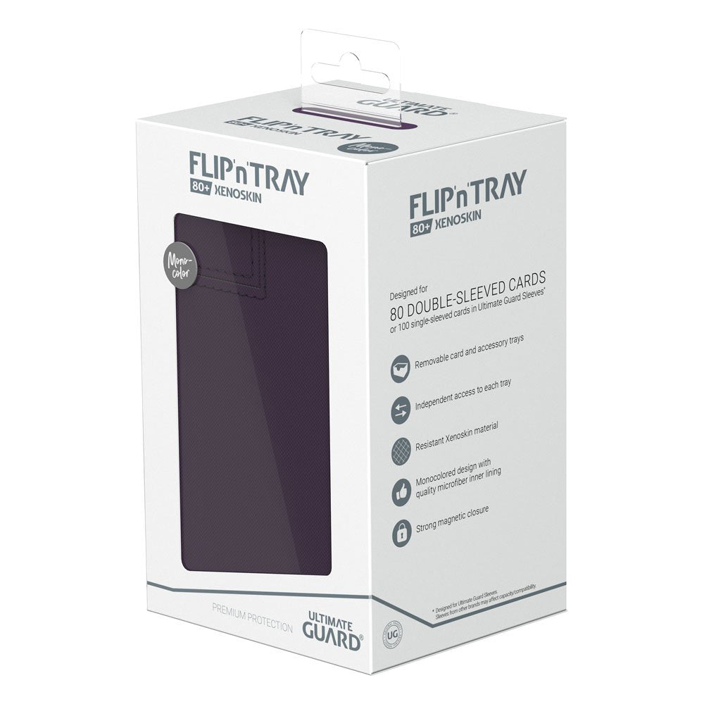 Ultimate Guard Ultimate Guard Flip'n'Tray 80+ Xenoskin - Purple