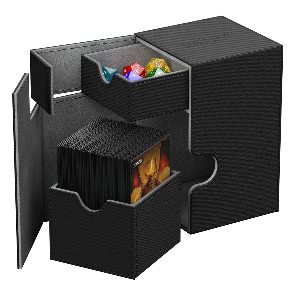 Ultimate Guard Ultimate Guard Flip´n´Tray Deck Case 100+ Standardgröße XenoSkin Schwarz