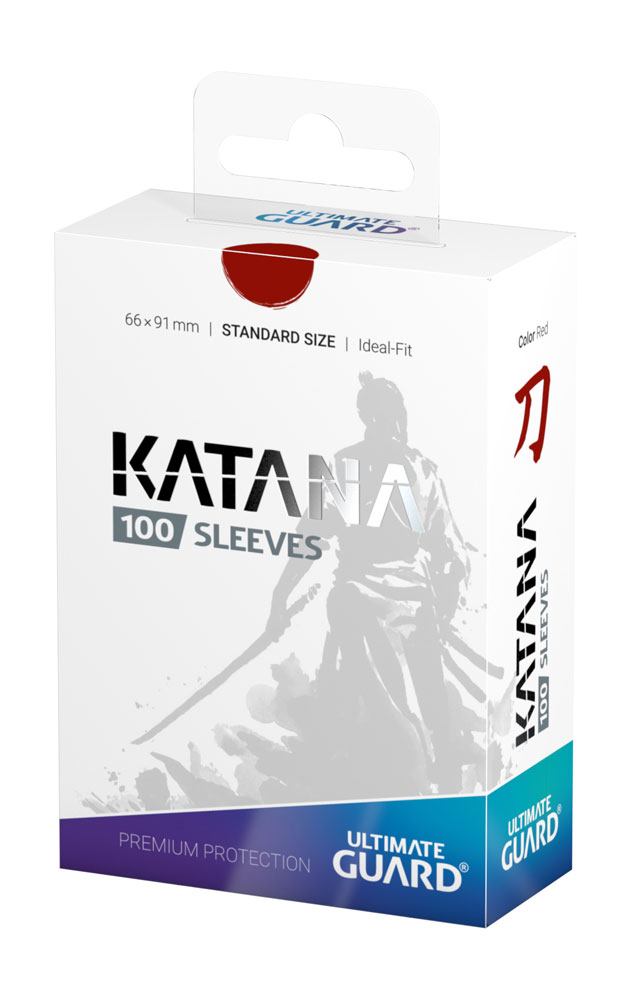 Ultimate Guard Ultimate Guard Katana Sleeves Standard Size (100) - Red