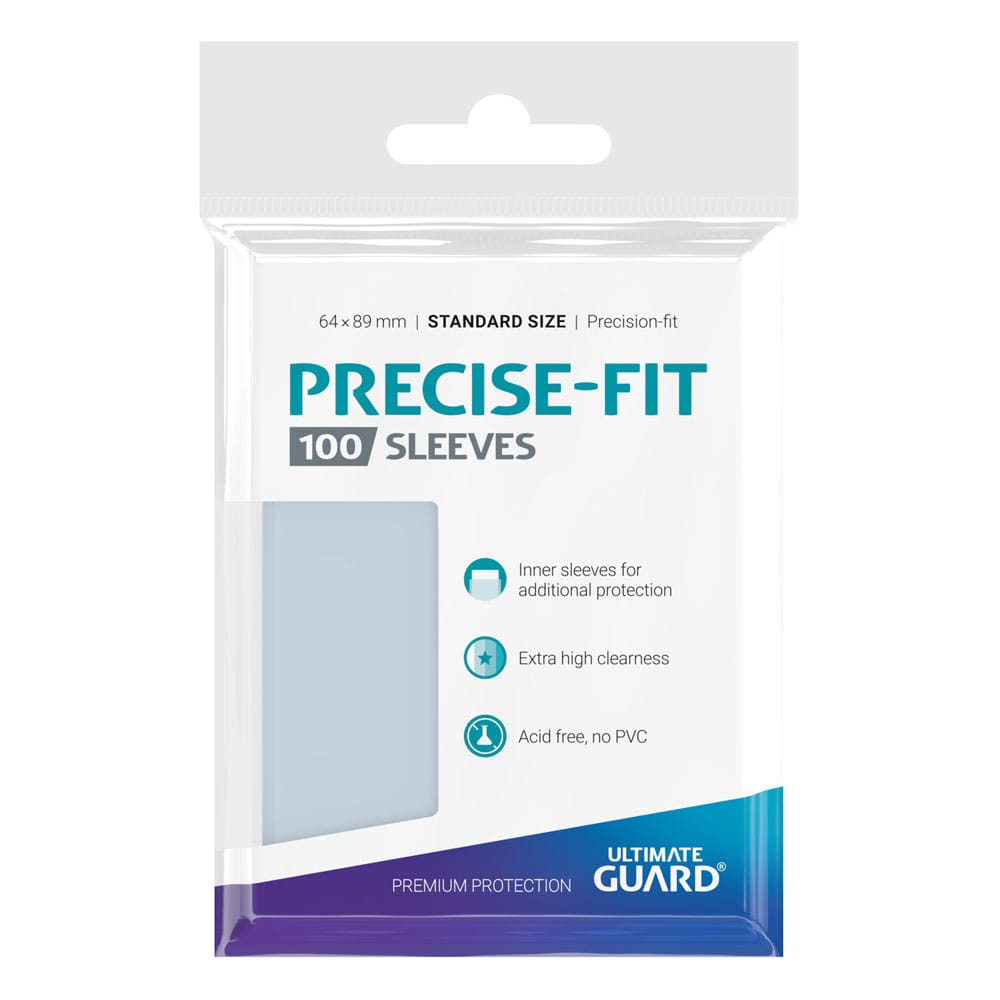 Ultimate Guard Ultimate Guard Precise-Fit Sleeves Standard Size (100)