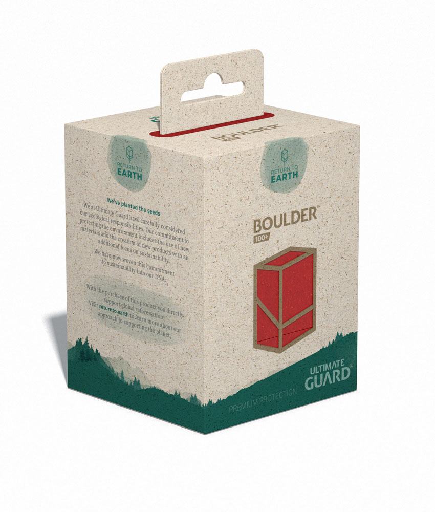 Ultimate Guard Ultimate Guard Return to Earth Boulder 100+ - Red