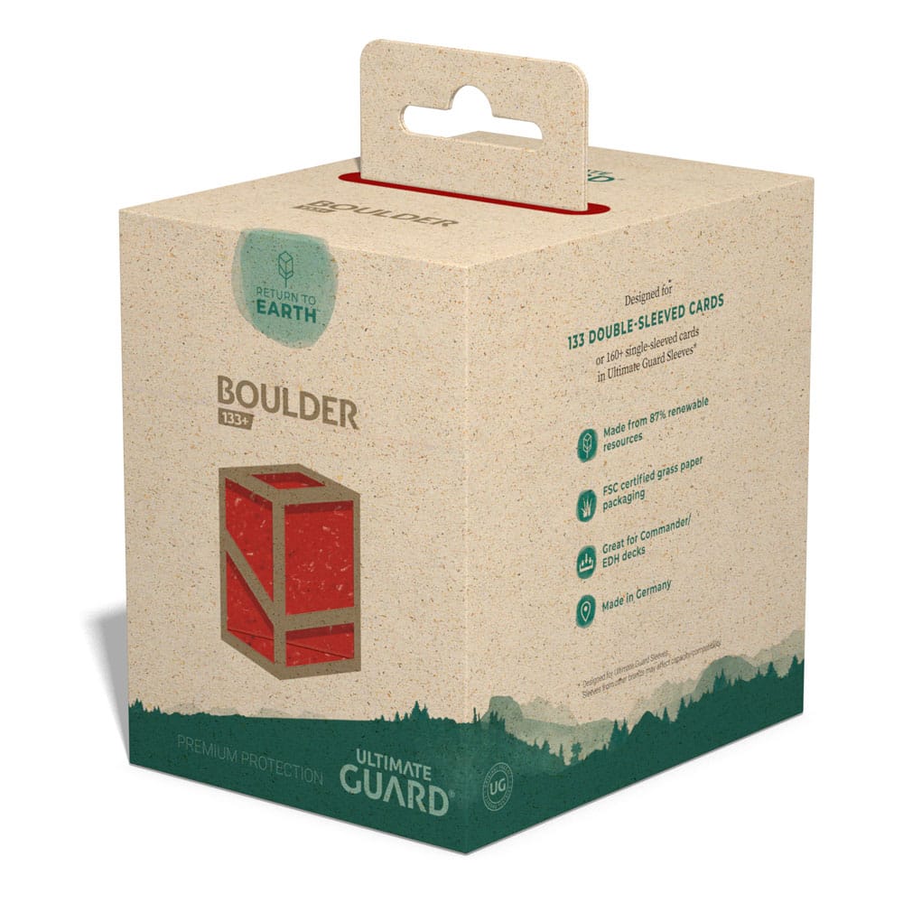 Ultimate Guard Ultimate Guard Return to Earth Boulder 133+ - Red