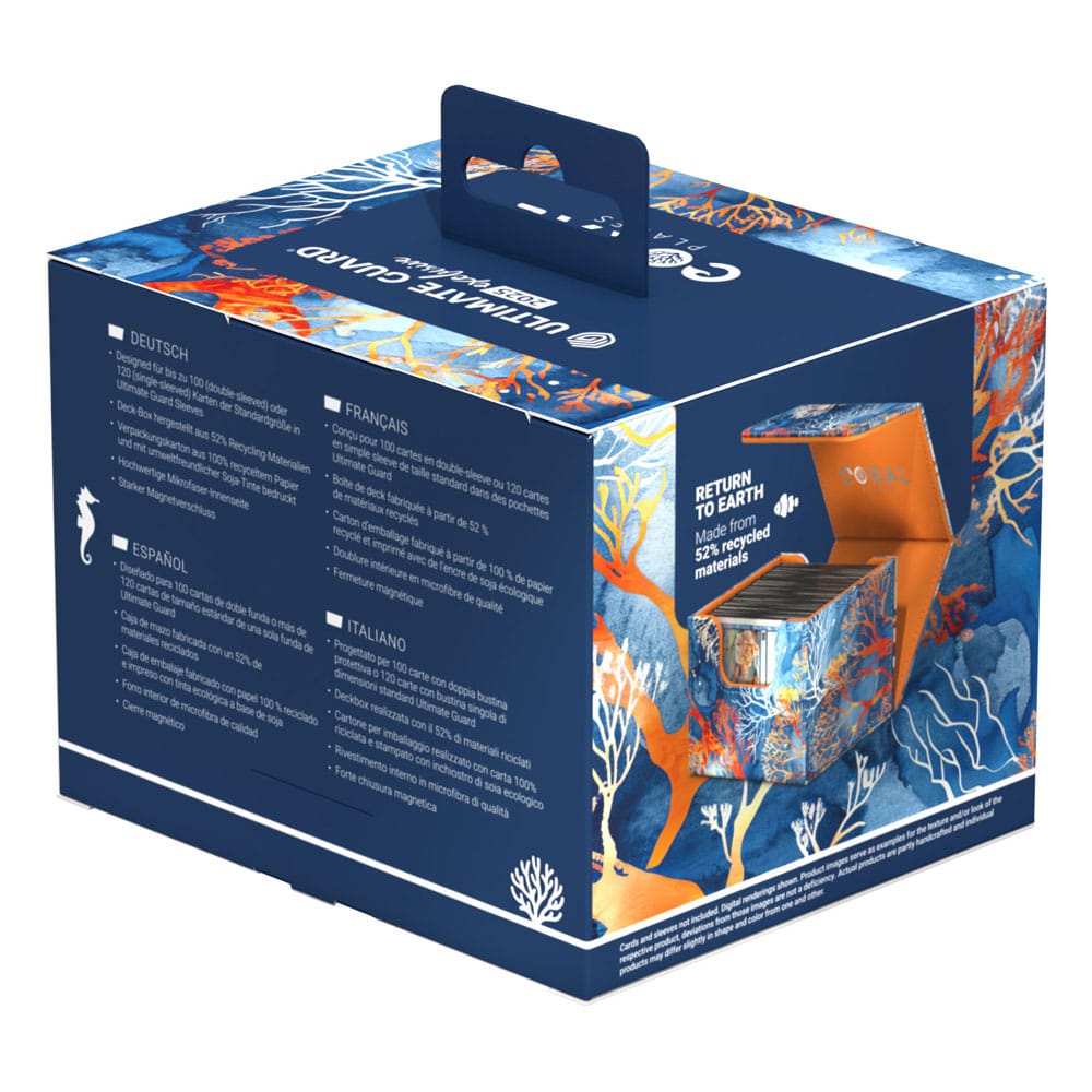 Ultimate Guard Ultimate Guard Sidewinder 100+ Xenoskin 2025 Exclusive "Coral Places" - Fiery Reef