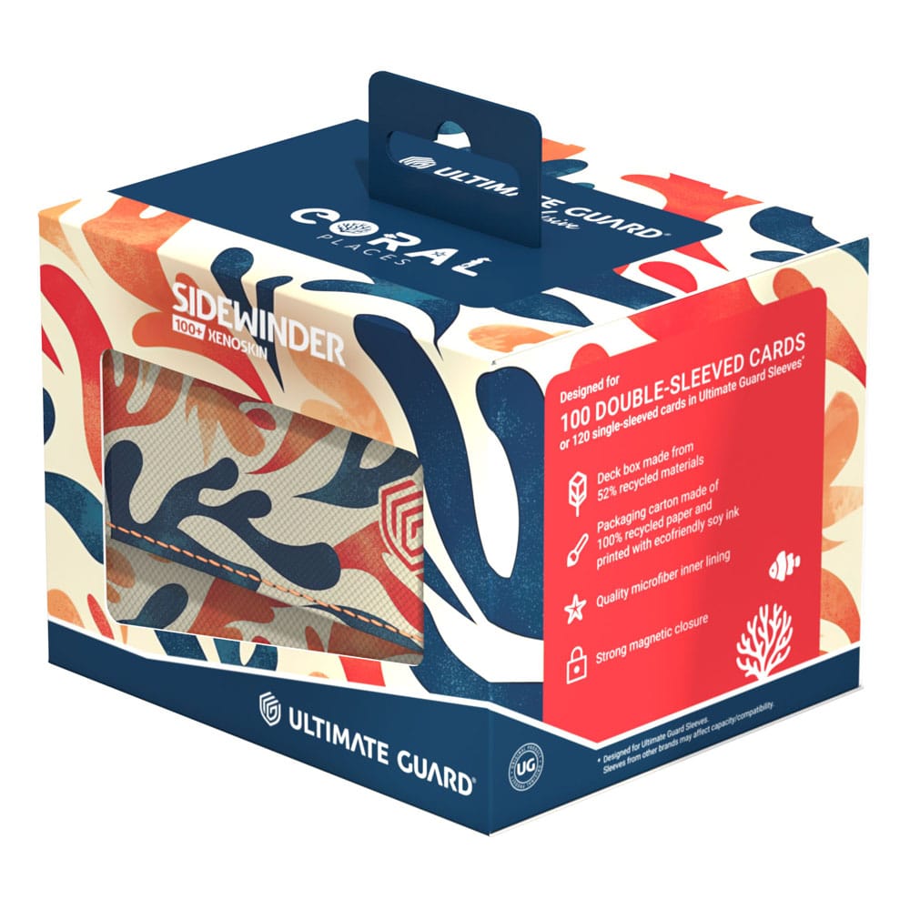 Ultimate Guard Ultimate Guard Sidewinder 100+ Xenoskin 2025 Exclusive "Coral Places" - Mellow Sea