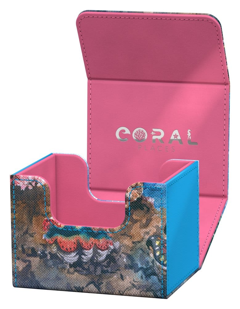 Ultimate Guard Ultimate Guard Sidewinder 100+ Xenoskin "Coral Places" - Seablue Hush
