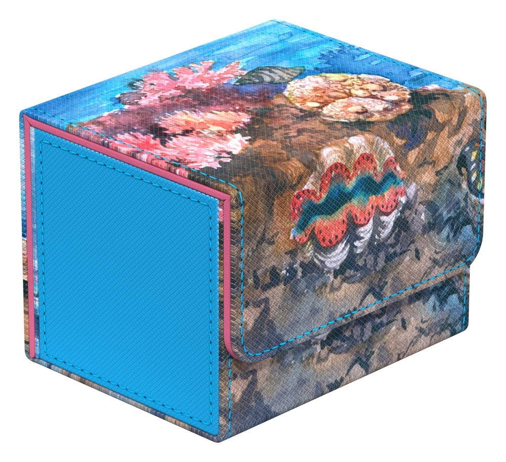 Ultimate Guard Ultimate Guard Sidewinder 100+ Xenoskin "Coral Places" - Seablue Hush