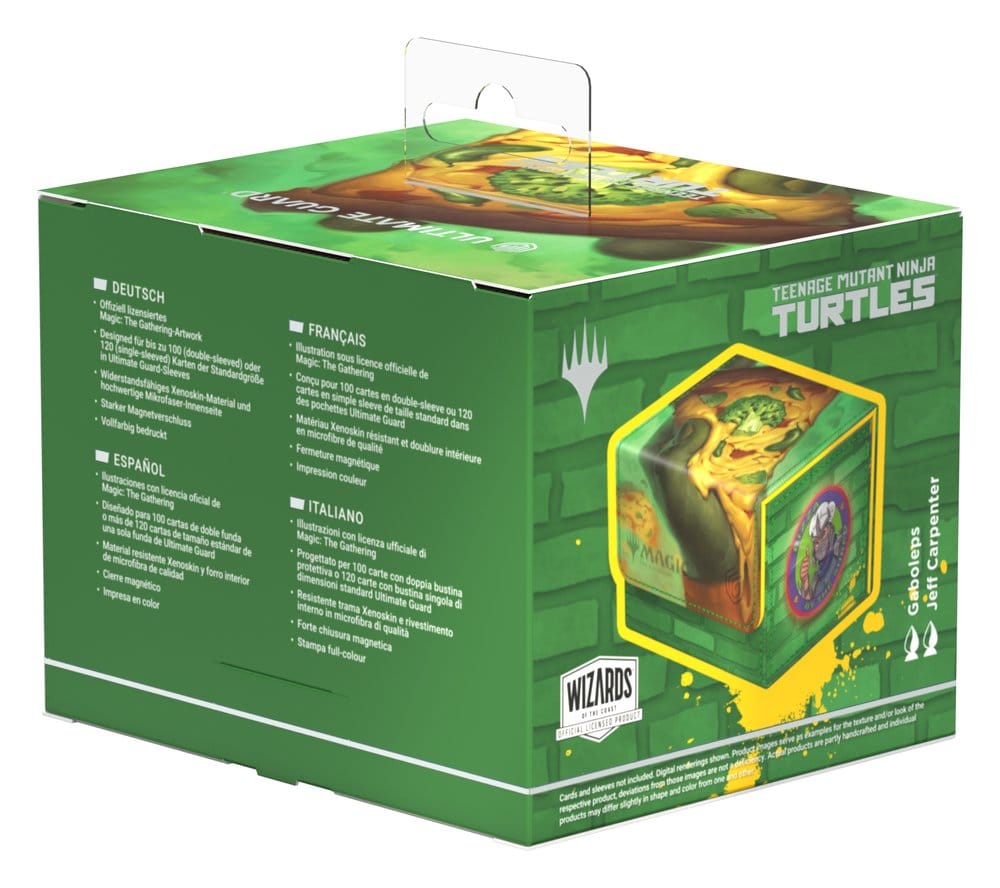 Ultimate Guard Ultimate Guard Sidewinder 100+ Xenoskin Magic The Gathering | Teenage Mutant Ninja Turtles - Forest