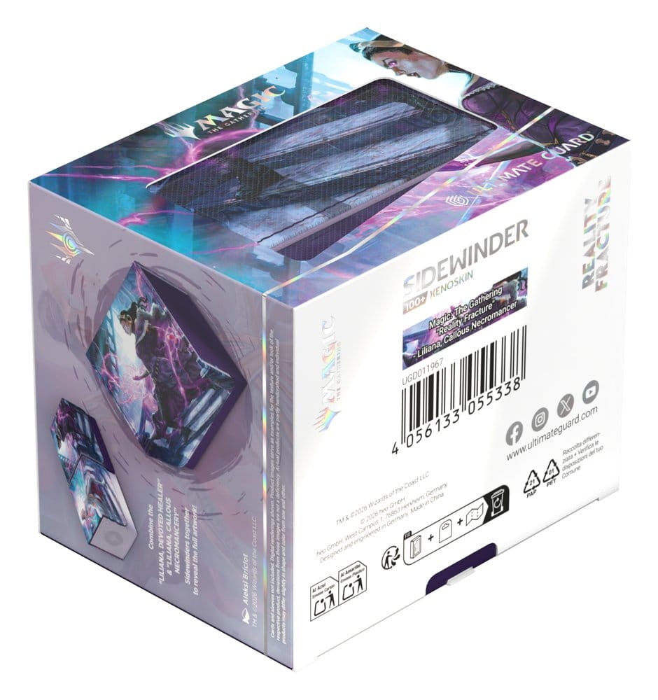 Ultimate Guard Ultimate Guard Sidewinder 100+ Xenoskin Magic The Gathering "Reality Fracture" - Liliana, Callous