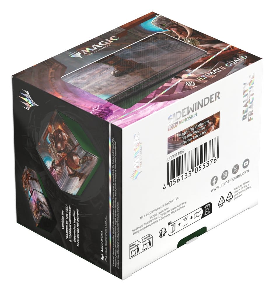 Ultimate Guard Ultimate Guard Sidewinder 100+ Xenoskin Magic The Gathering "Reality Fracture" - Garruk Uncursed