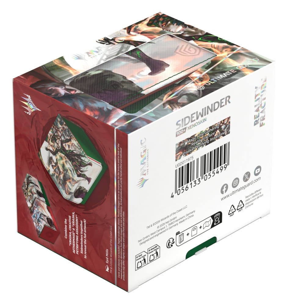 Ultimate Guard Ultimate Guard Sidewinder 100+ Xenoskin Magic The Gathering "Reality Fracture" - Vraska, Petrifying