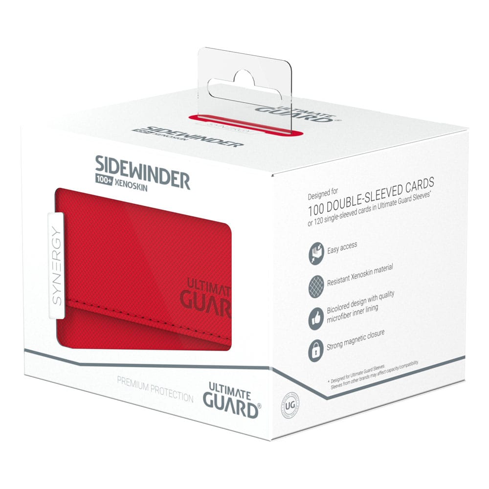 Ultimate Guard Ultimate Guard Sidewinder 100+ Xenoskin Synergy - Red/White