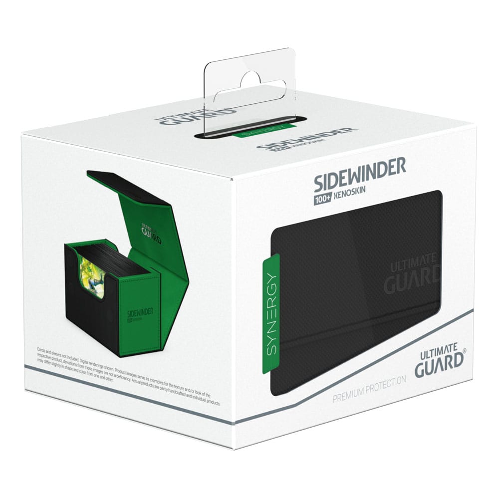 Ultimate Guard Ultimate Guard Sidewinder 100+ Xenoskin Synergy - Black/Green