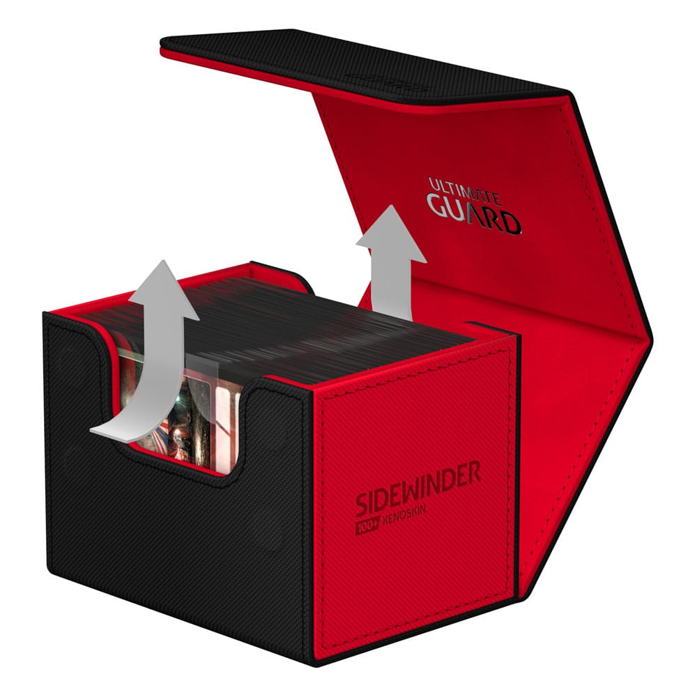 Ultimate Guard Ultimate Guard Sidewinder 100+ Xenoskin Synergy - Black/Red