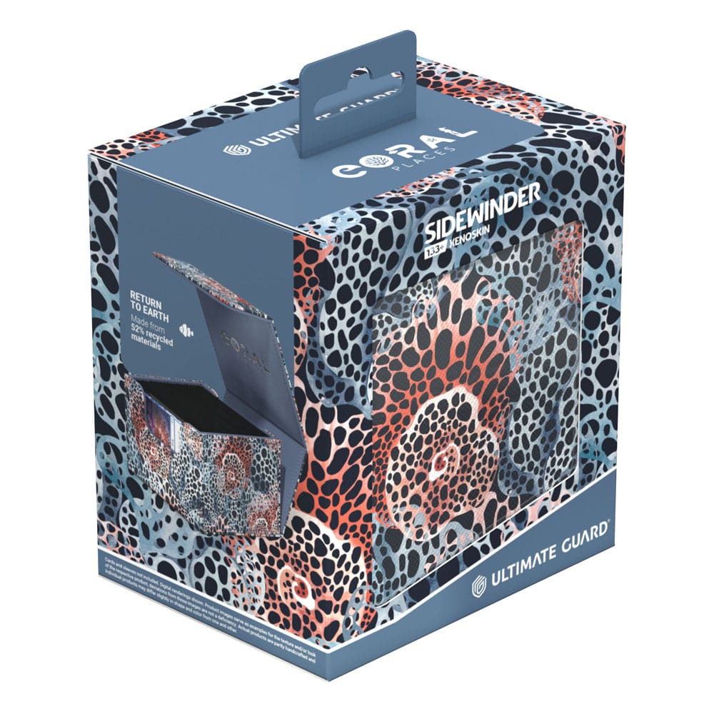 Ultimate Guard Ultimate Guard Sidewinder 133+ Xenoskin "Coral Places" - Twilight Tide