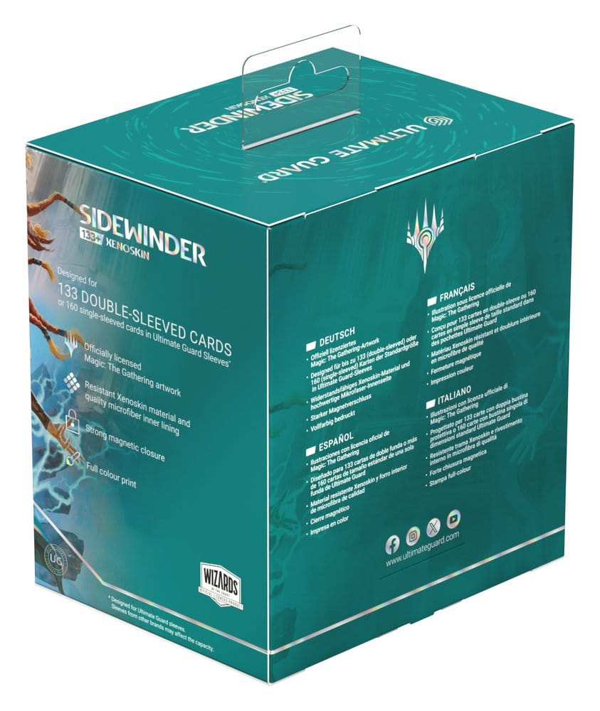 Ultimate Guard Ultimate Guard Sidewinder 133+ Xenoskin Magic The Gathering "Reality Fracture" - Tam Beleren, Conflicted