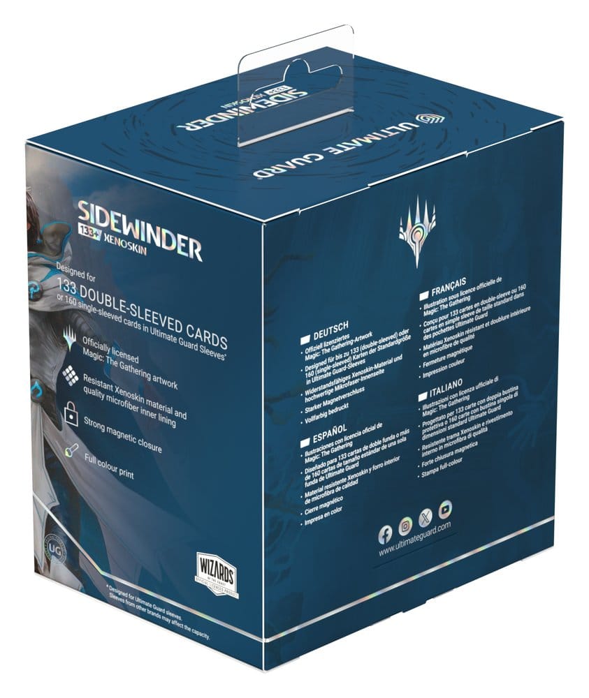 Ultimate Guard Ultimate Guard Sidewinder 133+ Xenoskin Magic The Gathering "Reality Fracture" - Jace, Building Reality