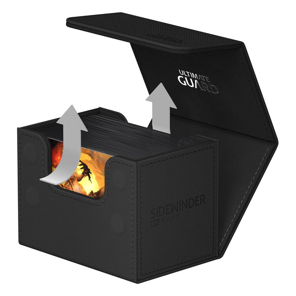 Ultimate Guard Ultimate Guard Sidewinder 80+ Xenoskin - Black