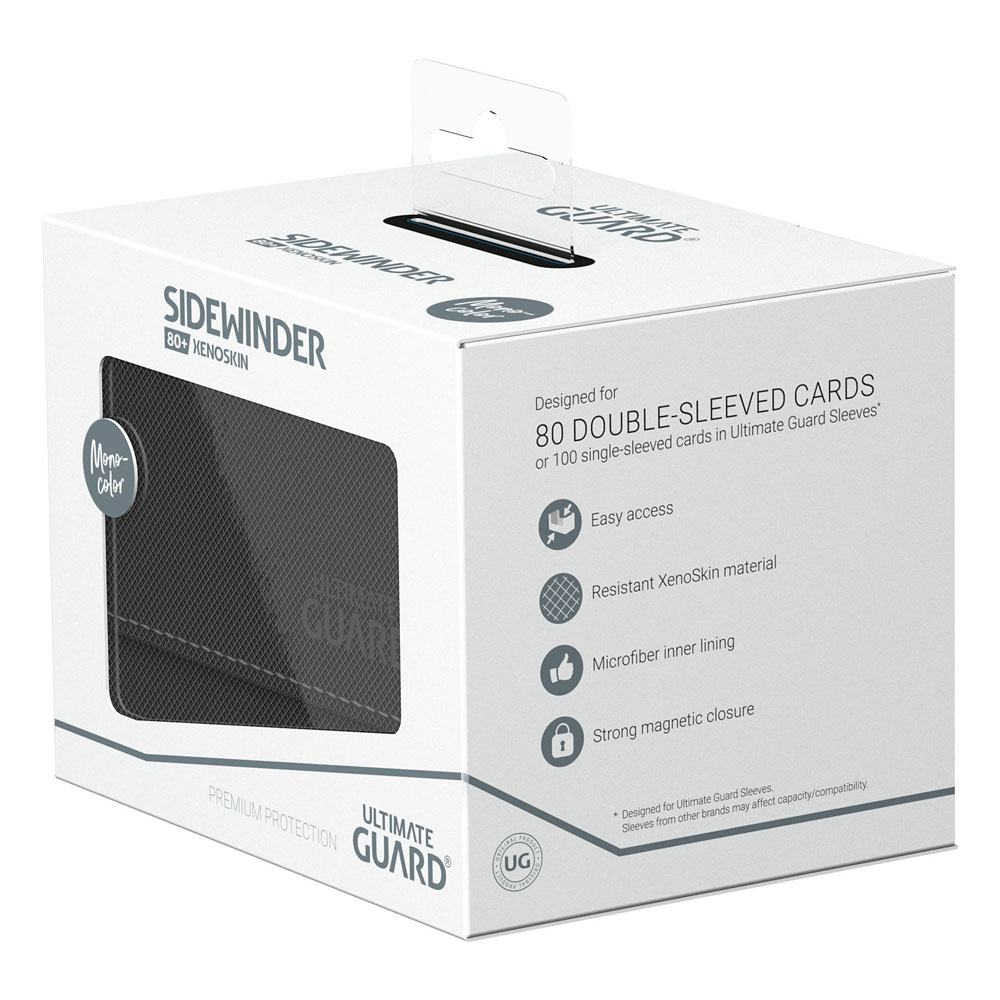Ultimate Guard Ultimate Guard Sidewinder 80+ Xenoskin - Black