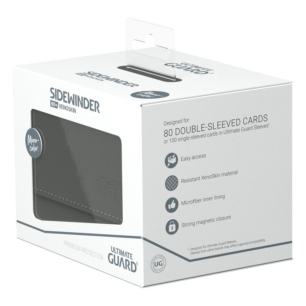 Ultimate Guard Ultimate Guard Sidewinder 80+ Xenoskin - Grey