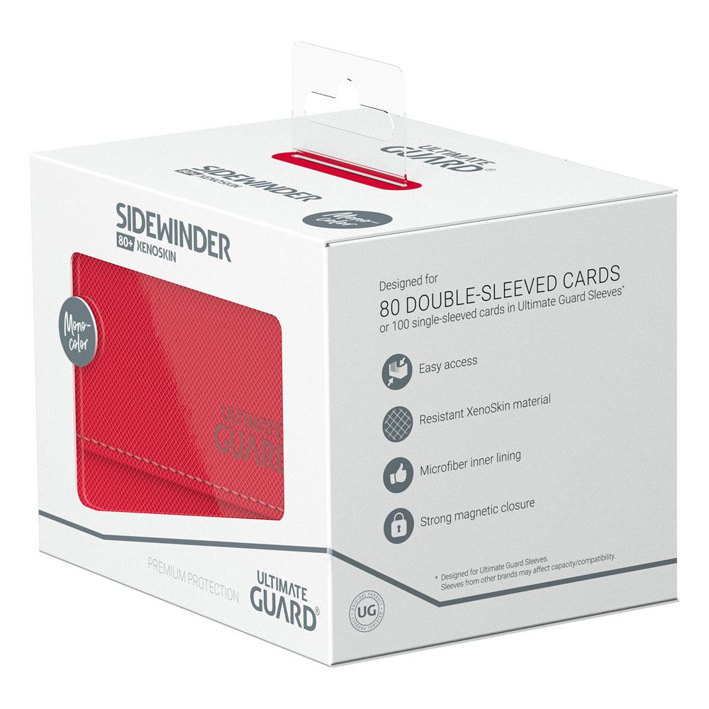 Ultimate Guard Ultimate Guard Sidewinder 80+ Xenoskin - Red