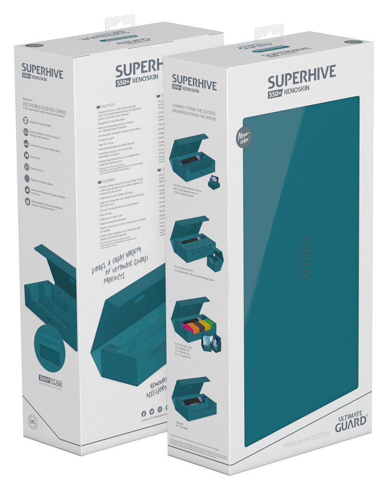 Ultimate Guard Ultimate Guard Superhive 550+ Xenoskin - Petrol
