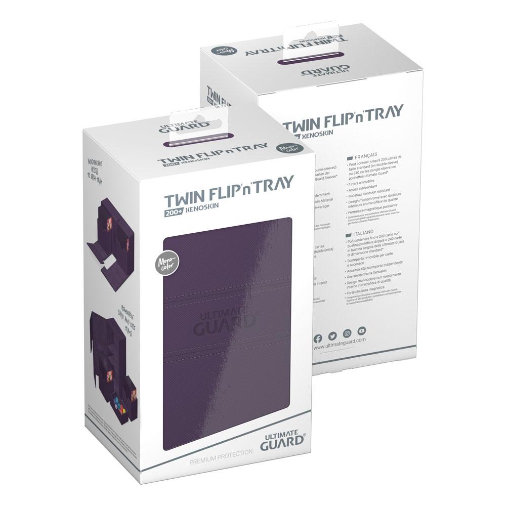 Ultimate Guard Ultimate Guard Twin Flip'n'Tray 200+ Xenoskin - Purple