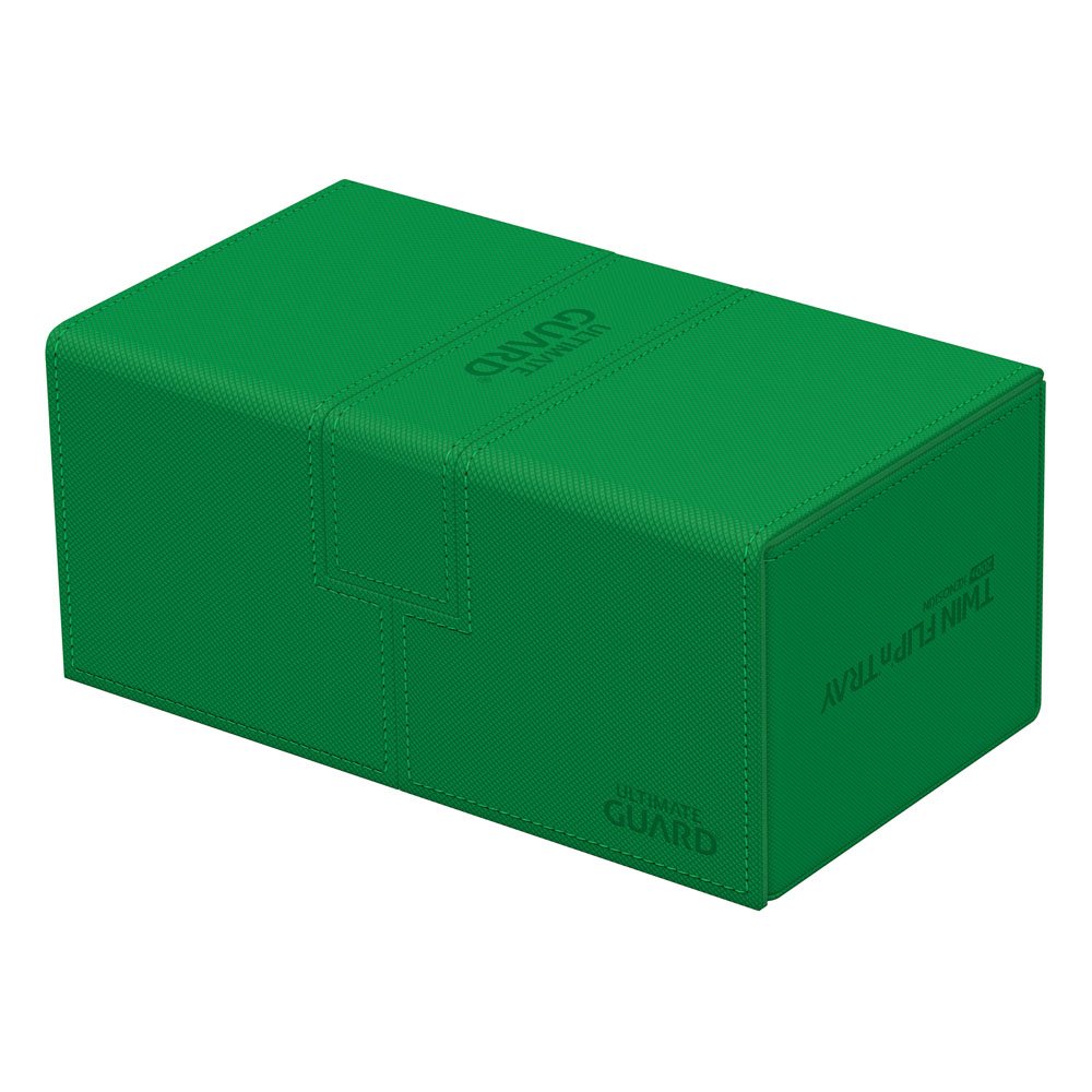 Ultimate Guard Ultimate Guard Twin Flip'n'Tray 200+ Xenoskin - Green