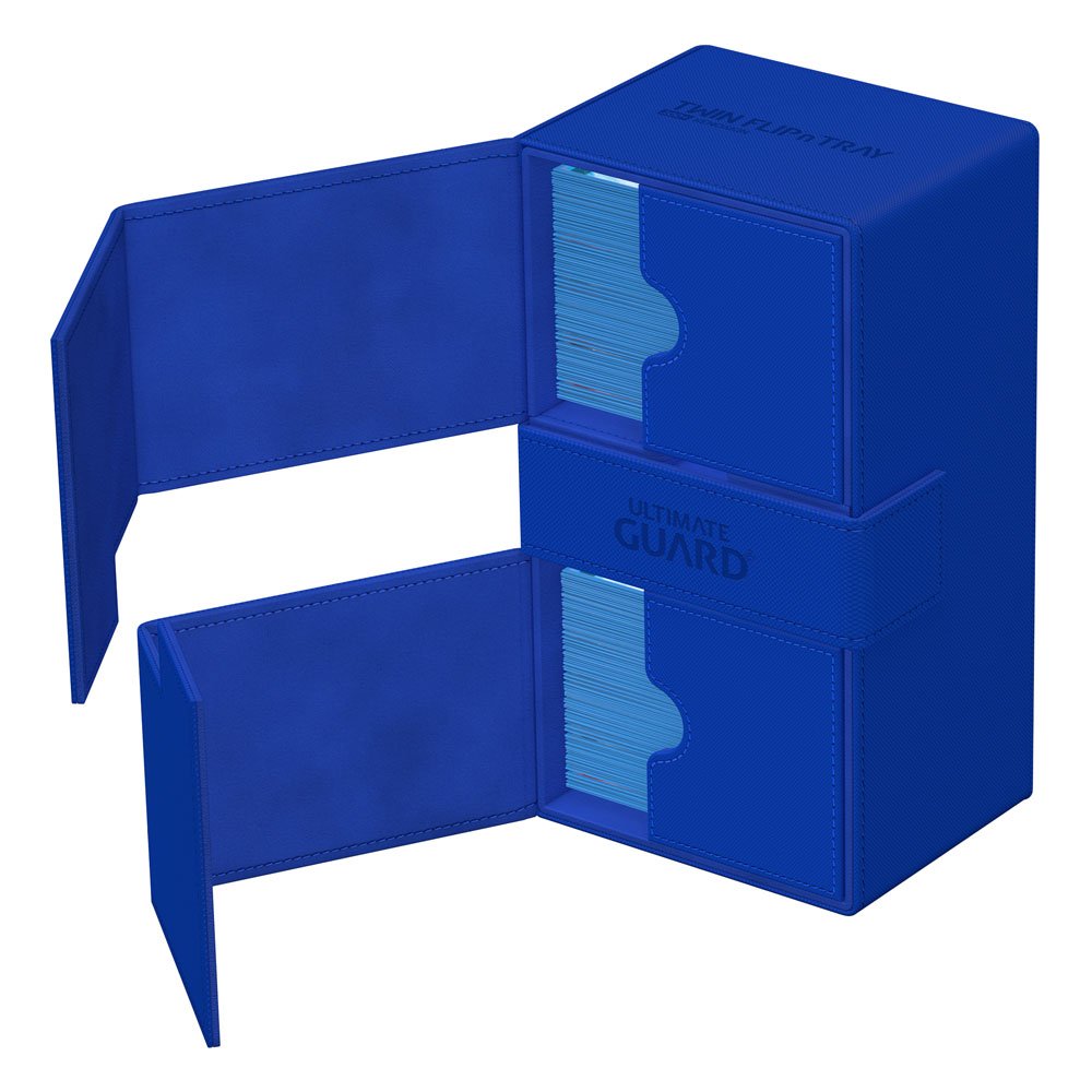 Ultimate Guard Ultimate Guard Twin Flip'n'Tray 200+ Xenoskin - Blue