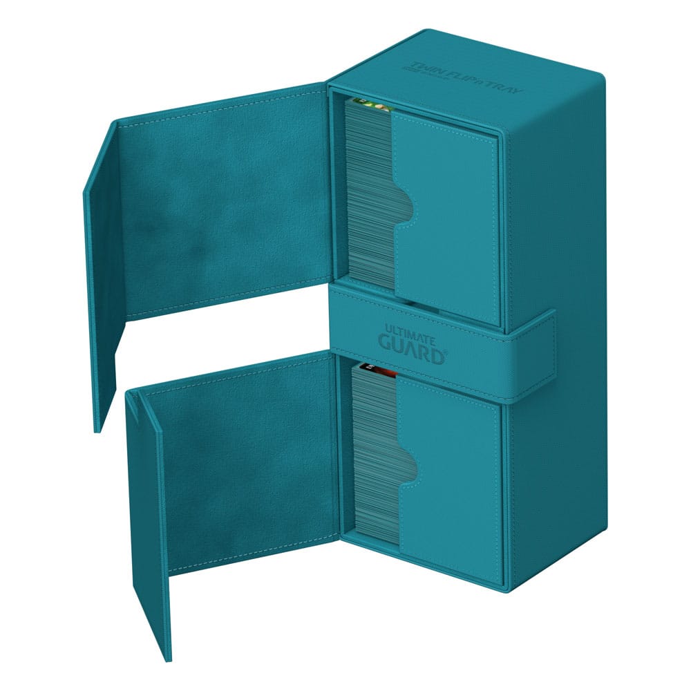 Ultimate Guard Ultimate Guard Twin Flip'n'Tray 266+ Xenoskin - Petrol