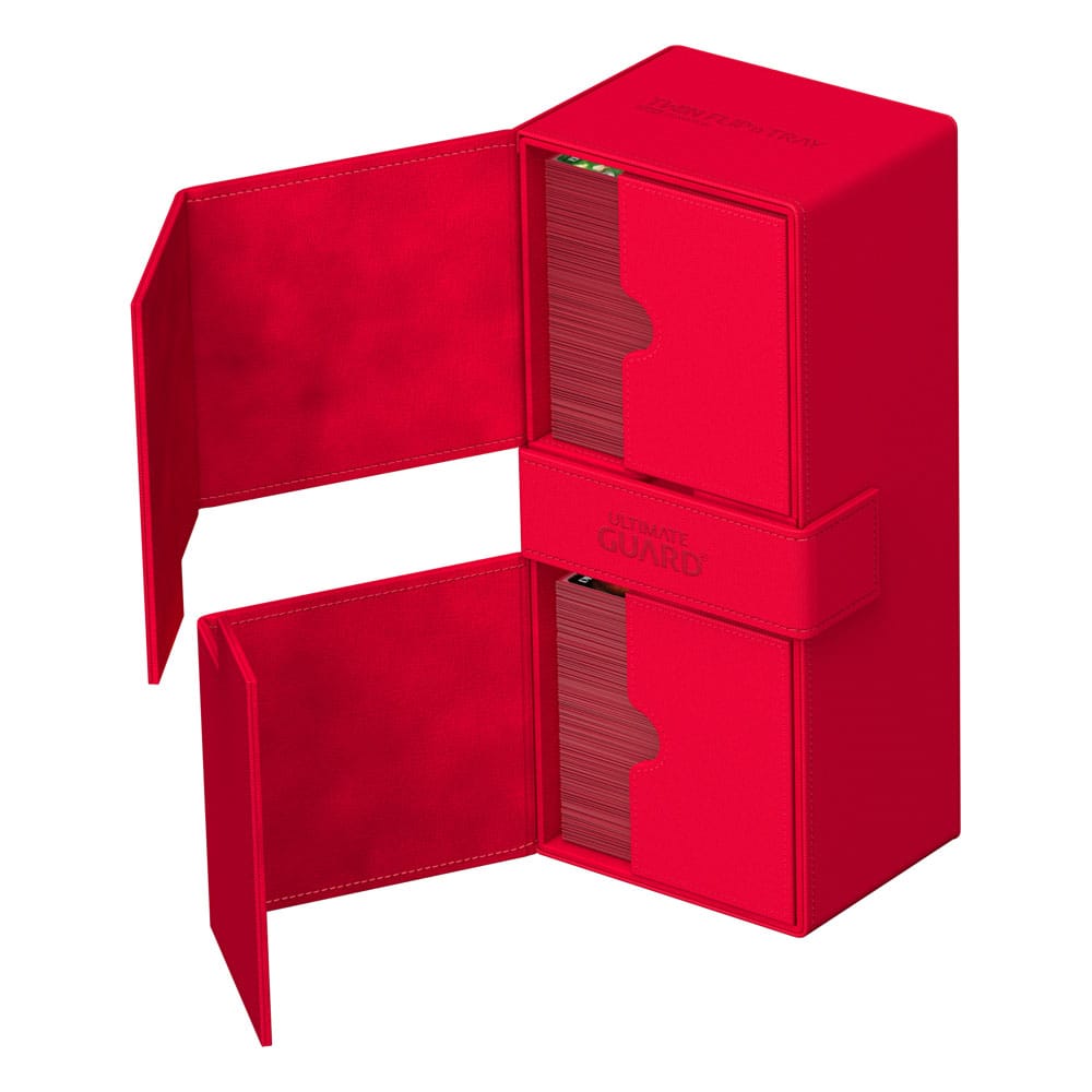 Ultimate Guard Ultimate Guard Twin Flip'n'Tray 266+ Xenoskin - Red