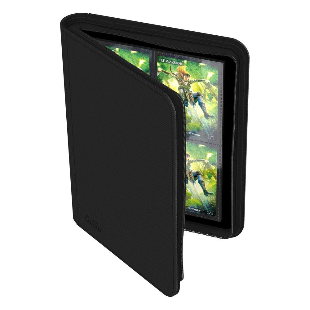 Ultimate Guard Ultimate Guard Zipfolio 160 8-Pocket Xenoskin - Black