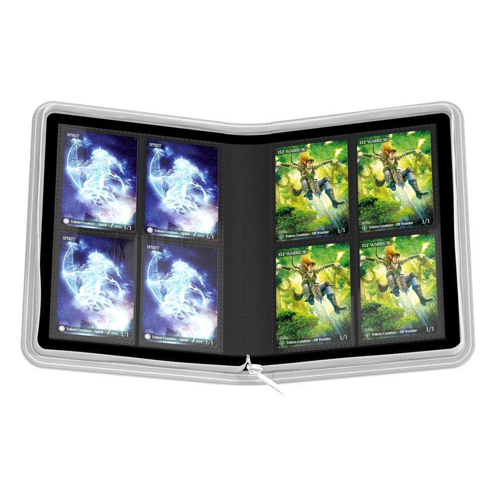 Ultimate Guard Ultimate Guard Zipfolio 160 8-Pocket Xenoskin - White