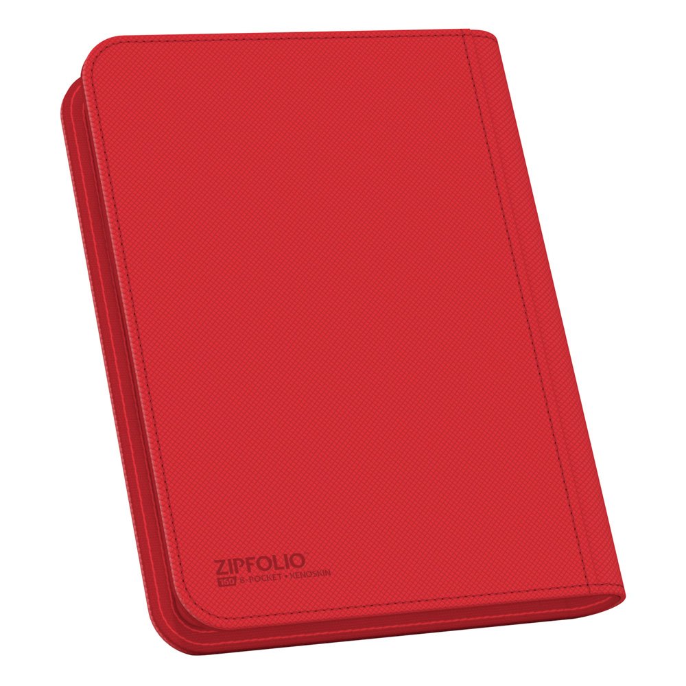 Ultimate Guard Ultimate Guard Zipfolio 160 8-Pocket Xenoskin - Red